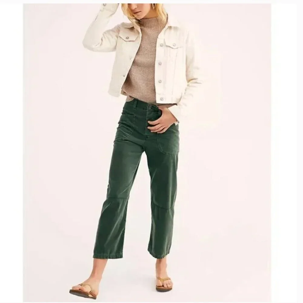FREE PEOPLE NWT Rumors Denim Jacket / Ecru - XS - Picture 3 of 10